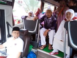 Jamaah Haji Kloter 15 Asal Madina Diperkirakan Tiba di Masjid Agung Pukul 10.30