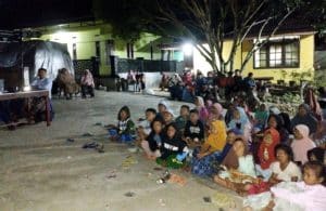 Nobar Film ‘Tanah Surga’ Cegah Anak Keluyuran Malam di Desa Pastab Julu