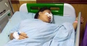 Fatimah Sahira Sudah Selesai Operasi Pengangkatan Tumor di Wajah