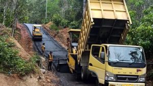 Pembangunan Ruas Jalan Siobon-Aek Mata Segera Tuntas