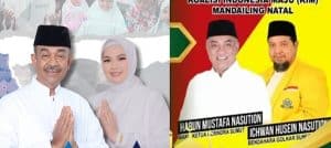 KPU Tetapkan Dua Paslon di Pilkada Madina 2024