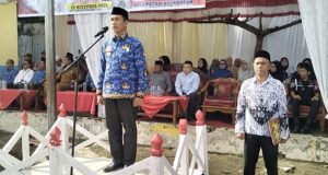 Camat Kotanopan Jadi Pembina Upacara HUT ke-79 PGRI