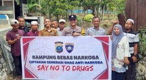 Bhabinkamtibmas Polres Madina Tekan Peredaran Narkoba di Kotasiantar